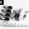 Colis d'accessoires coulisseaux et attelage contrepoids ref. 11194002 pour Microlift Pièces