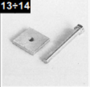 Boulon écrou spécial guide M8 ref. 11134265 pour Microlift Pièces