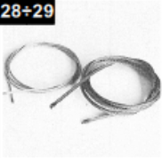 Cable de traction et selection ref. 11034100 et 11034105 pour Microlift Pièces