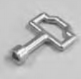 Clé triangulaire Ref. 132002 Microlift Kit 13