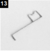Clef de déverrouillage (coudée) ref. 11132001 pour Microlift Pièces