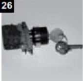 Contact à clé ref. 1104401261 pour Microlift Pièces