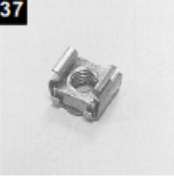 Écrou cage carré M5 ref. 11000855 pour Microlift Pièces