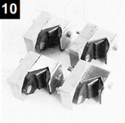 Ensemble 4 coulisseaux cabine DD50-DL50 pour Microlift Pièces