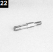 Goujon support de frein avec écrou ref. 11032120 pour Microlift Pièces