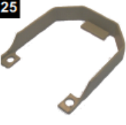 Levier relachement frein ref. 11105002 pour Microlift Pièces