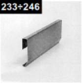 Panneau de cabine inox pour Microlift Pièces