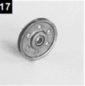 Poulie de porte palière ref. 11032200 pour Microlift Pièces