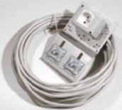 Prise française avec support et cable de 15M pour Kit SKG 6