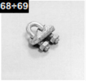 Serre cable traction-sélection ref. 11001109 et 11001108 pour Microlift Pièces